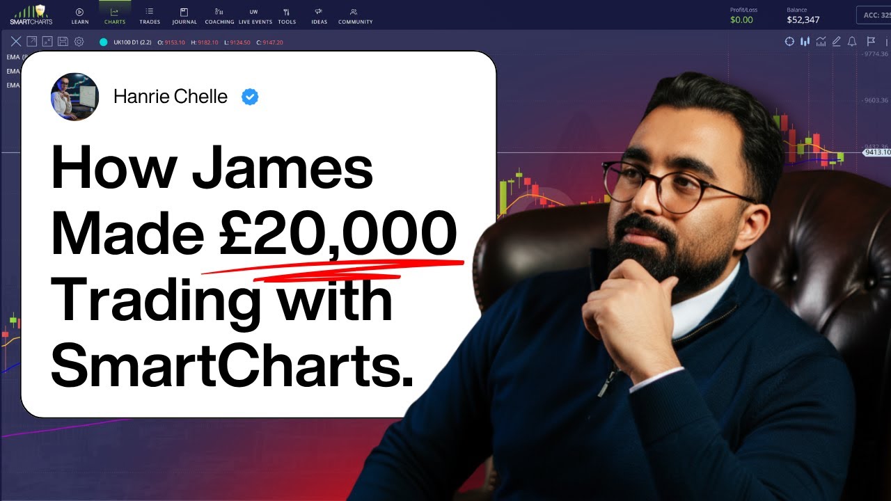 How James Made 20,000 Trading with SmartCharts  Live Trading Strategy That Works