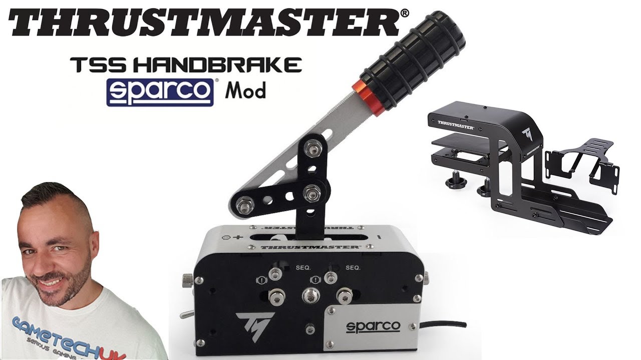 Ручной тормоз Thrustmaster TSS Sparco | Настройка и тест-драйв | Dirt Rally 2