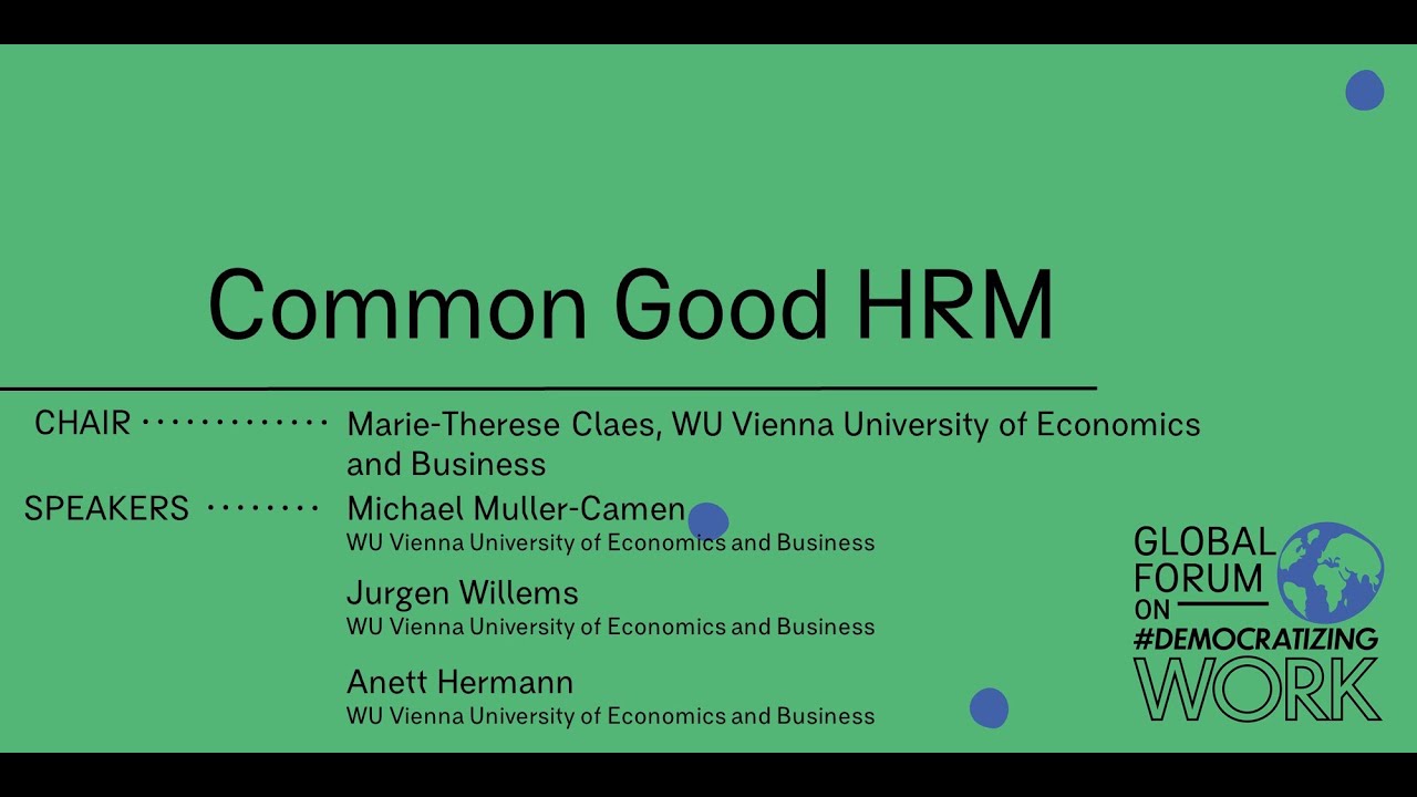 05P10. Common Good HRM