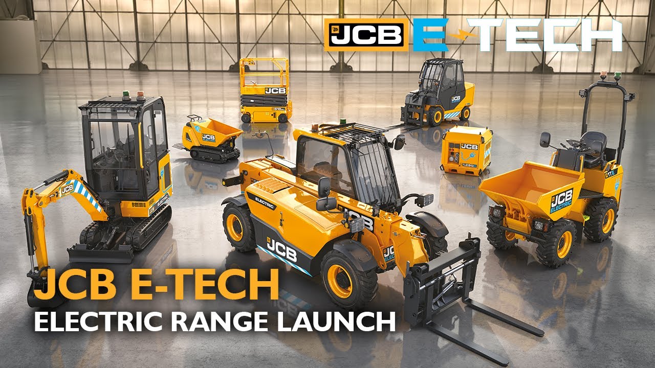 JCB E-TECH Electric Range Livestream Launch