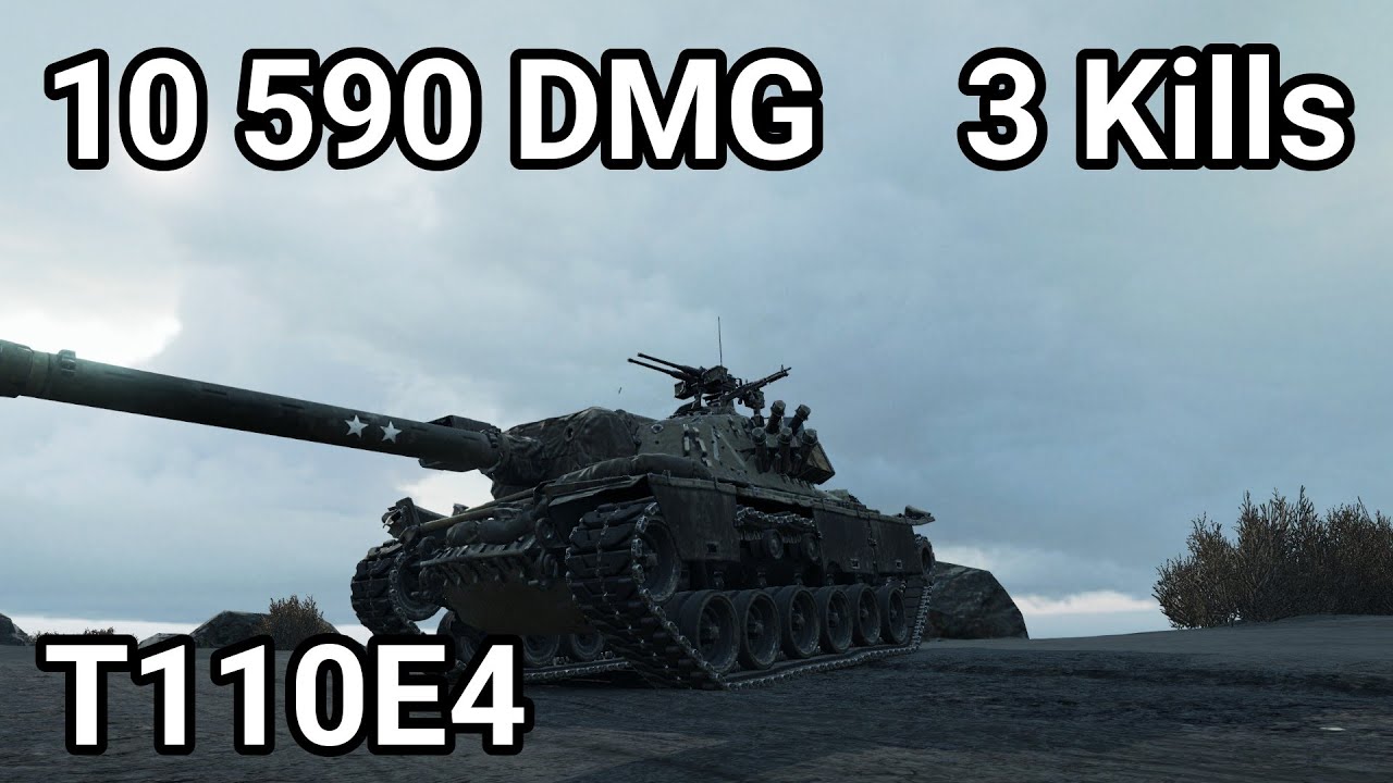 T110E4: 10.5K DAMAGE - THE UNSTOPPABLE ASSAULT TD | World of Tanks