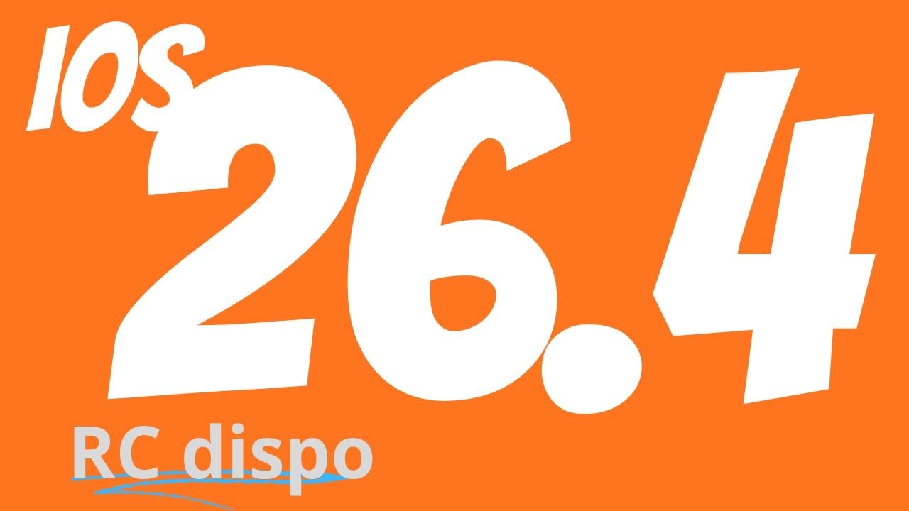 iOS 26.4 RC dispo! 2 grosses nouveaut&eacute;s et 1 gros bug corrig&eacute;! Nouveaut&eacute;s sur iPhone