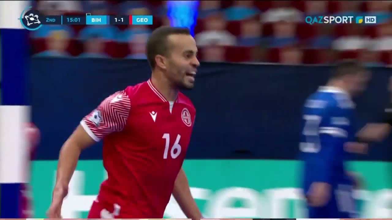 UEFA FUTSAL EURO 2022 - BÓSNIA E HERZEGOVINA 1 X 2 GEÓRGIA