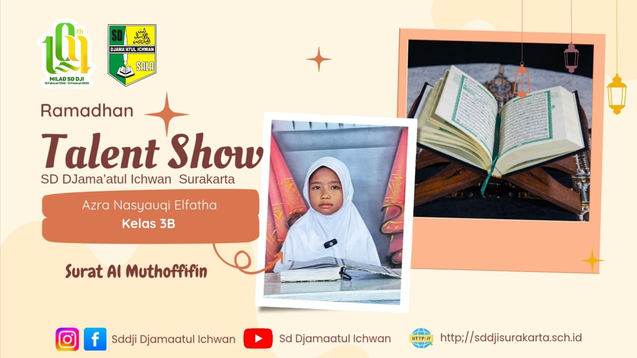 #25. Surat Al Muthoffifin | | TADARUS RAMADHAN 1447 H. | | SD DJI SKA 🏫🕌🕋