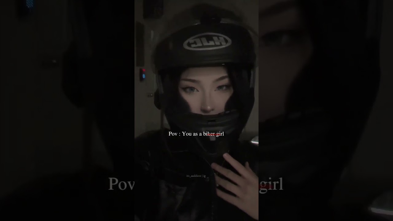 A biker girl 🤍🫶🏻..  #bikelover #bikegirl #bikervlogs