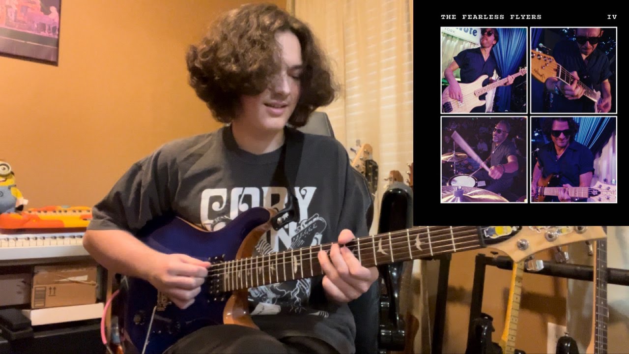 The Fearless Flyers IV - Full Album One Take Guitar Cover
