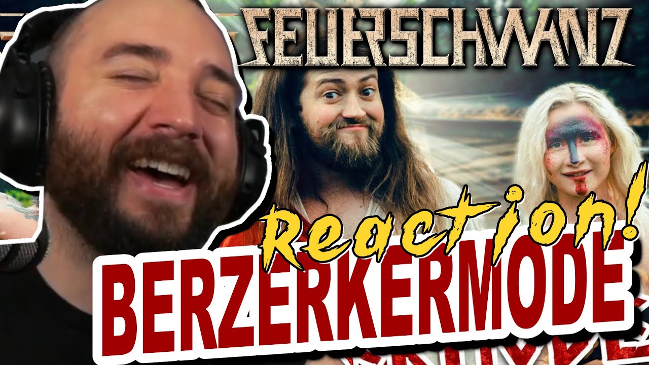 Funniest Music Video EVER?! Feuerschwanz - BERZERKERMODE Reaction!