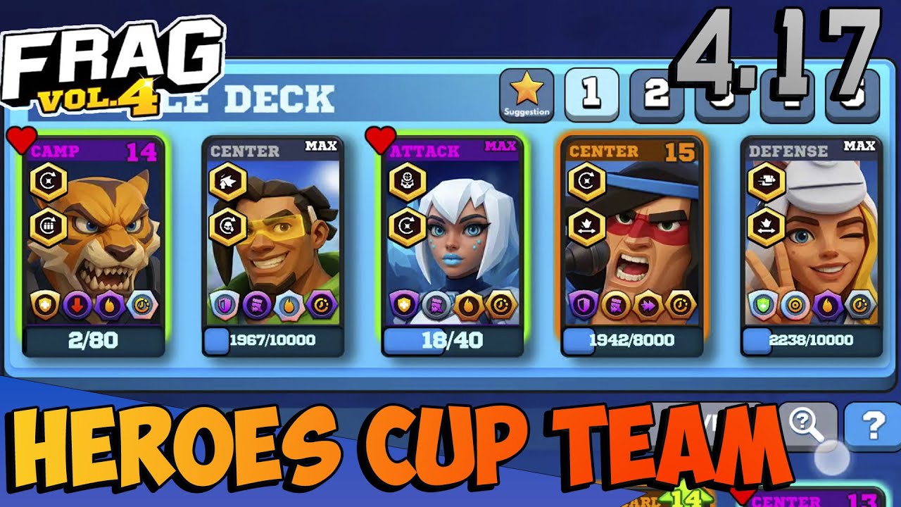 FRAG Pro Shooter - Heroes Cup Team🔥4.17 Gameplay🔥(iOS,Android)