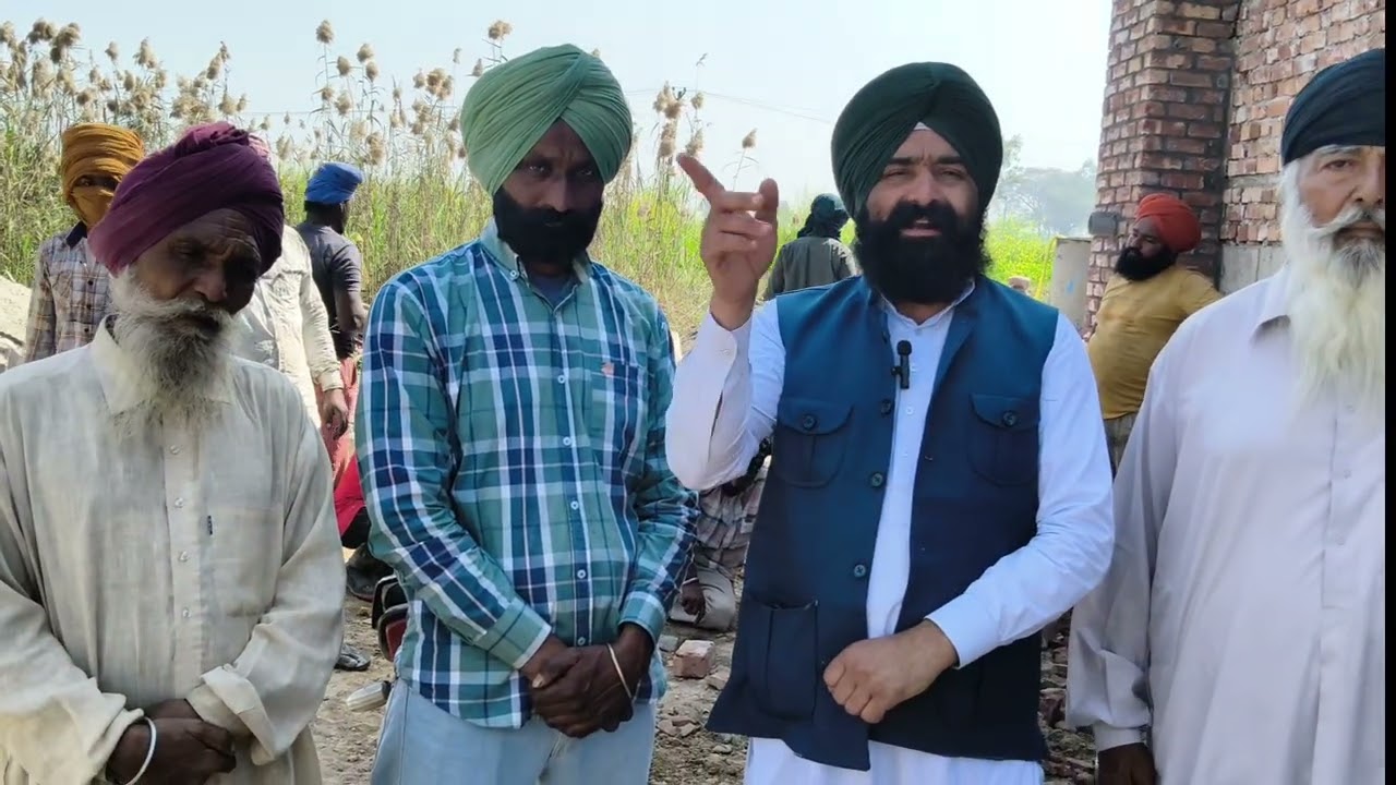 ਪਿੰਡ ਠੱਟਾ ਦੇ ਵਿੱਚ ਹੋ ਰਹੇ ਵਿਕਾਸ ਬਾਰੇ ਸਰਪੰਚ ਅਮਨਦੀਪ ਸਿੰਘ ਜਾਣਕਾਰੀ ਦਿੰਦੇ ਹੋਏ,