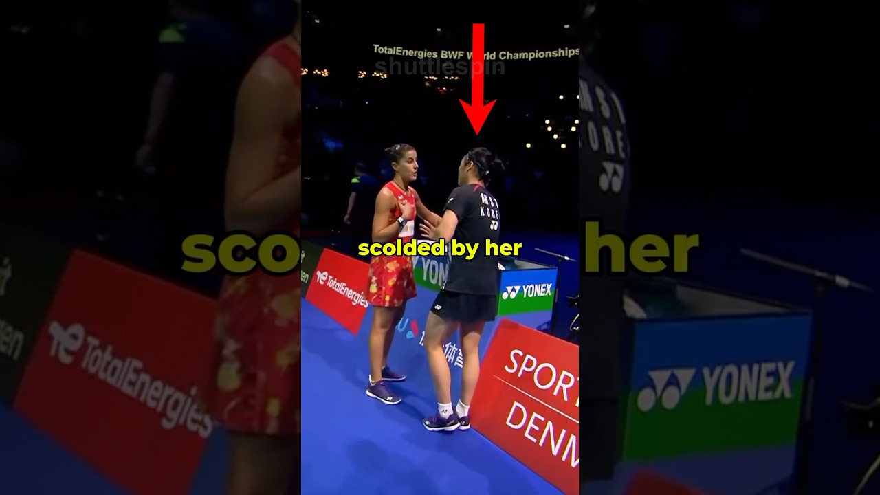 She Won the Title, Then Got Scolded?! | An Se Young vs Marin Drama