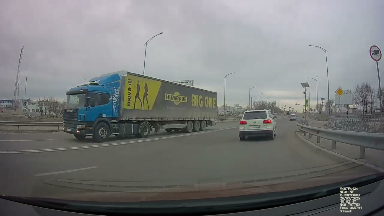 От Гумрака до поворота на 3 продольную 26 марта 2025 год