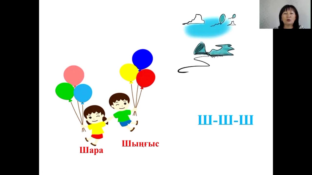 Ш дыбысын сөздің басында бекіту. Логопедия.