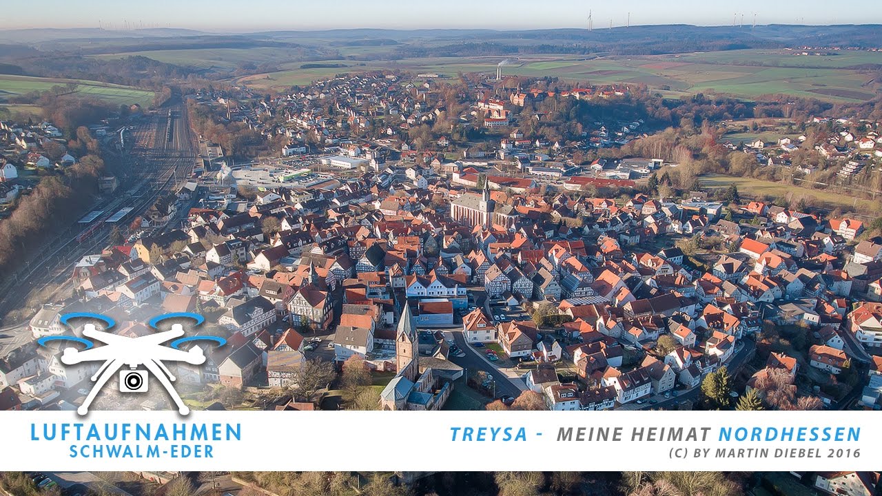 Meine Heimat - Luftaufnahmen aus Nordhessen - Teil 4 - Schwalmstadt-Treysa