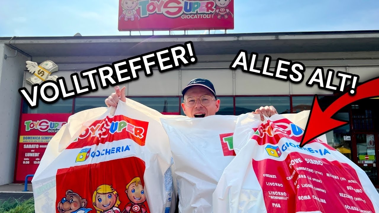 MEGA JACKPOT! 🤯 Schnäppchenjagd durch Europa eskaliert! Vintage Funde! (Toy Hunterz)