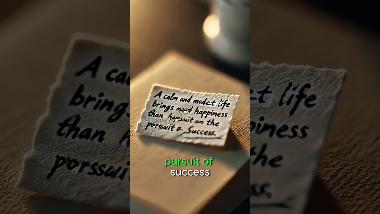 Einstein&rsquo;s $1.5M Tip for Happiness #Einstein #LifeLesson #SuccessVsHappiness #NobelPrize #History