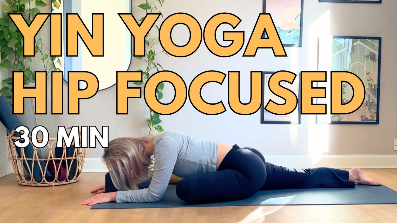 Yin yoga hip flexibility 30 min | Hip opening yoga flow