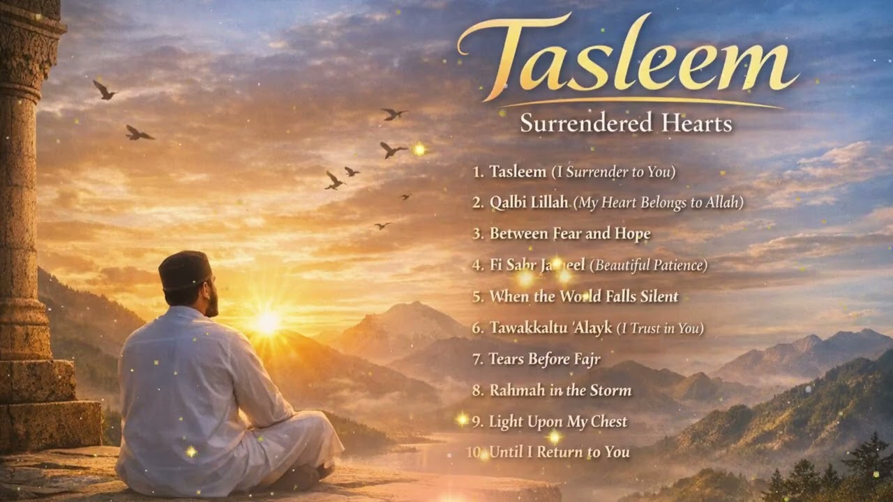 Tasleem – Surrendered Hearts | Emotional Arabic English Nasheed Album 2026