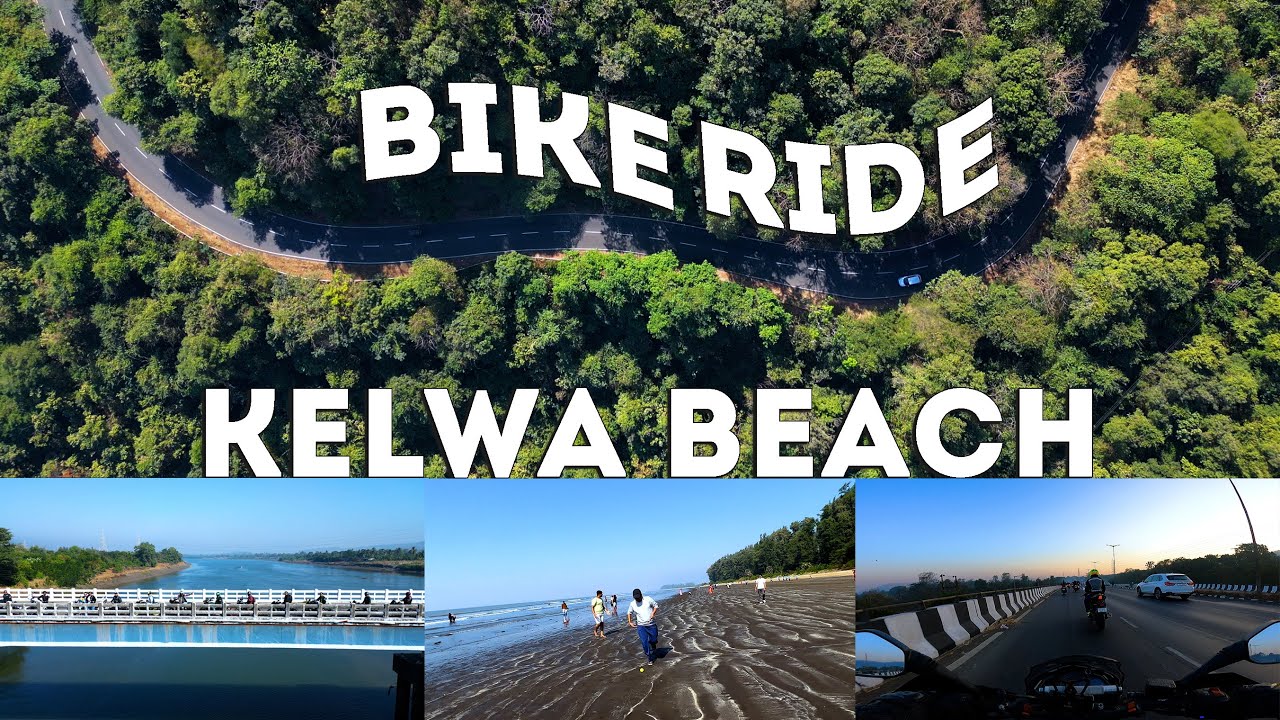 Kelwa Beach Bike ride with phantom moto | drone shots of kelwa beach | ride hoto aise ho