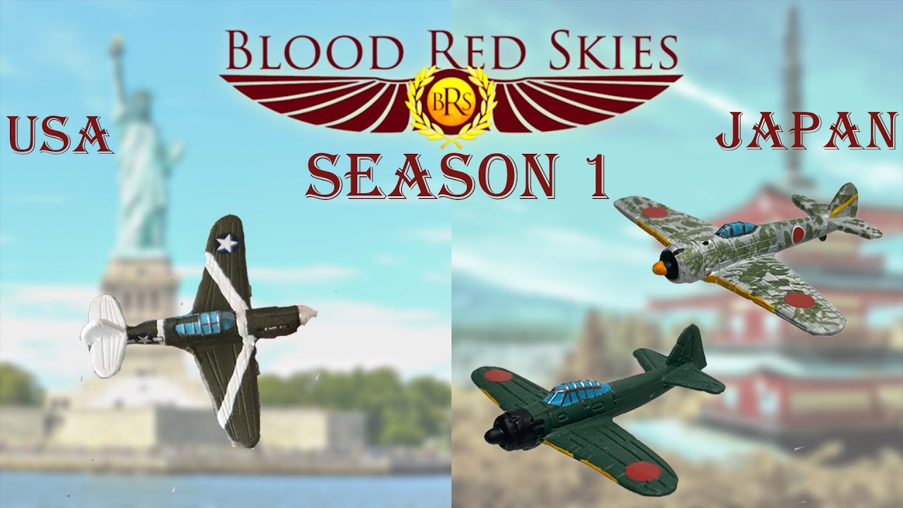 Japan vs. USA | Season 1 Ep 8 | Blood Red Skies Battle Report