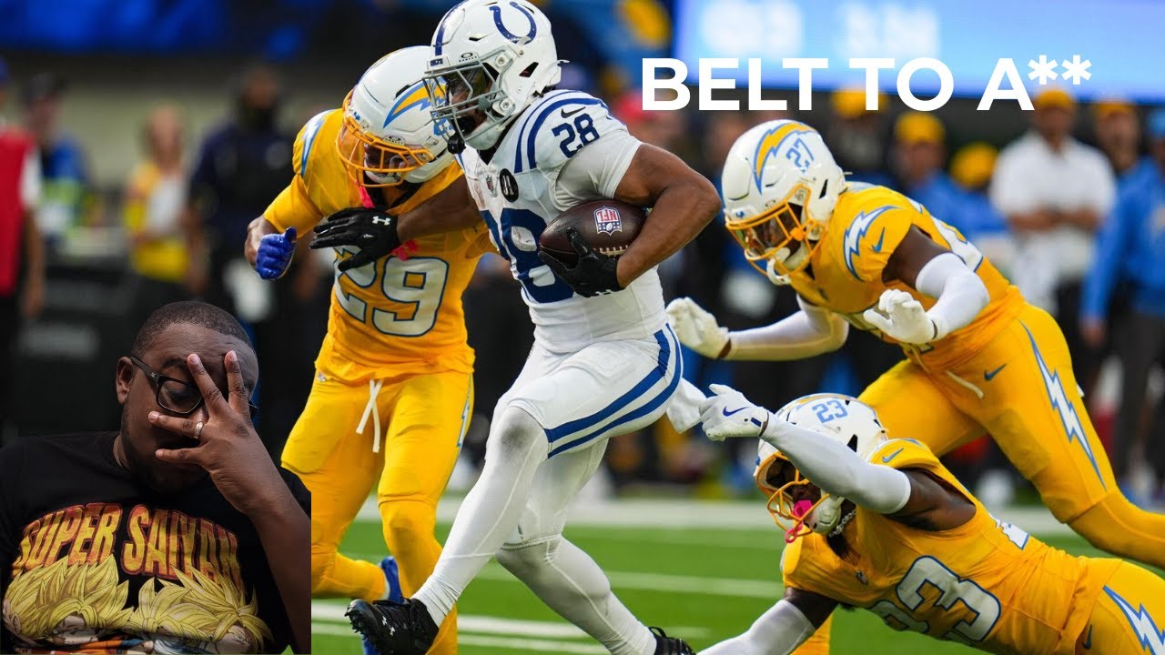We got that work.....Colts vs Chargers Week 7 highlights reaction