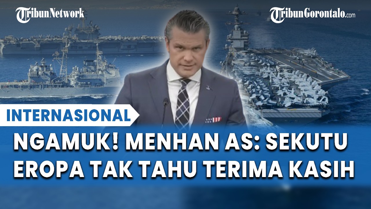 Menhan AS Murka! Bela Trump, Kritik Sekutu Eropa usai Ogah Kirim Kapal Perang ke Selat Hormuz