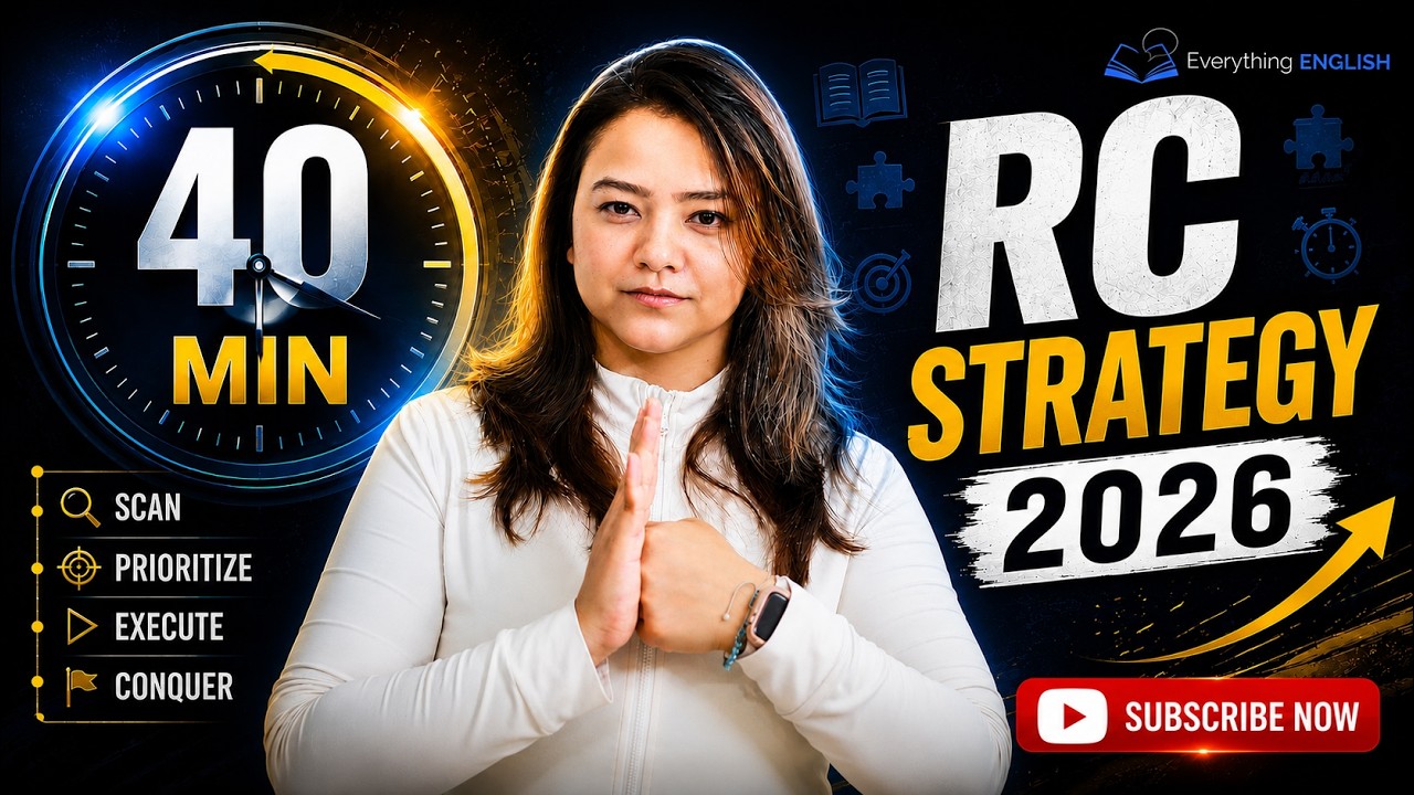 CAT RC in 40 Minutes: The Strategy That Separates 70 Percentile from 99 Percentile