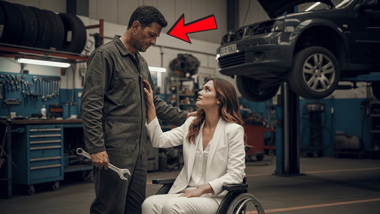 Mécanicien Pauvre Épousa Une PDG En Fauteuil Roulant, Sans Savoir Qu’Elle L’aimait Depuis Des Années