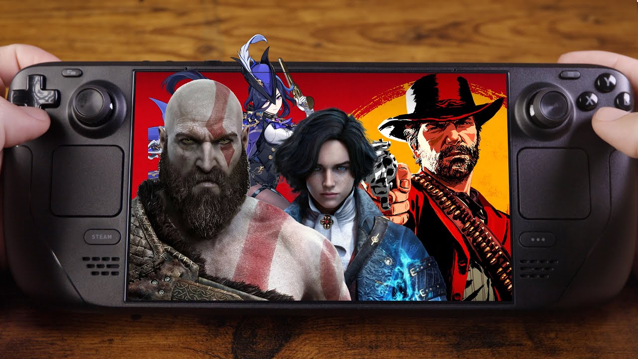 OLED Steam Deck: Low Medium High Max AAA games tested