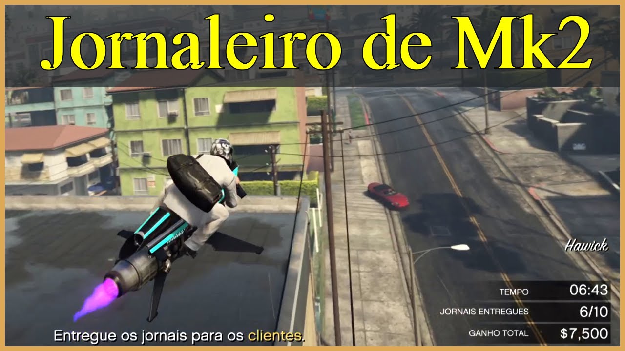 Opressor MK2 para Entregar Jornais e o Traje de Bombeiro - A Safehouse in the Hills - GTA Online