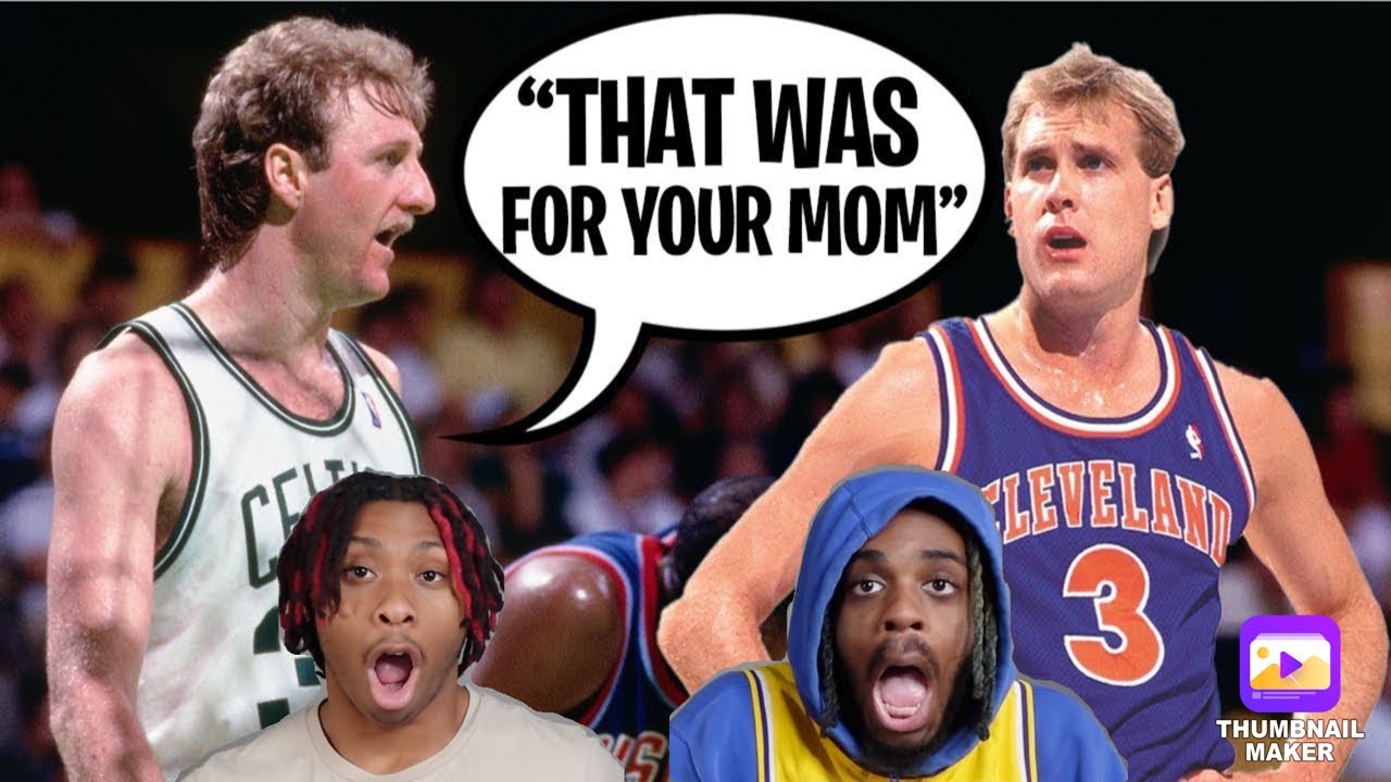 LARRY BIRD WAS A SAVAGE FR!! Ki & Jdot Reacts to Larry Bird's Most SAVAGE Moments
