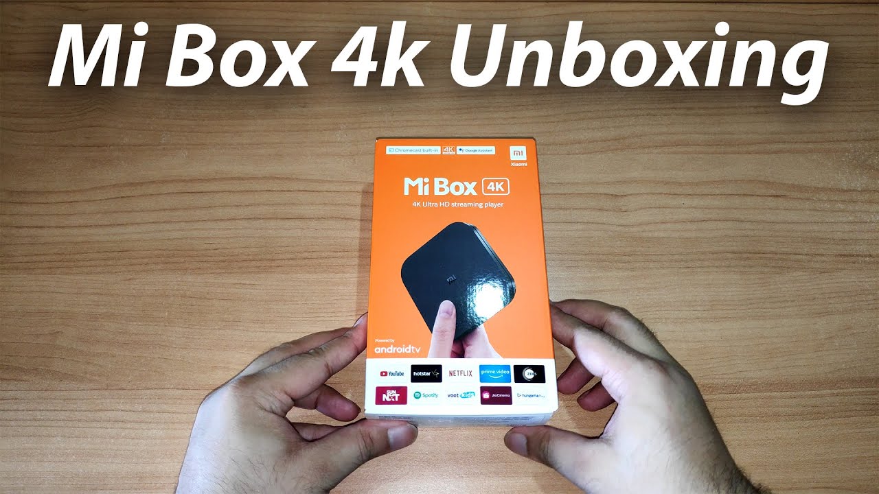 Mi Box 4K Unboxing