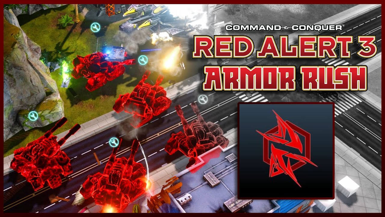 Red Alert 3 - Armor Rush Mod Gameplay (ModDB) No Launcher