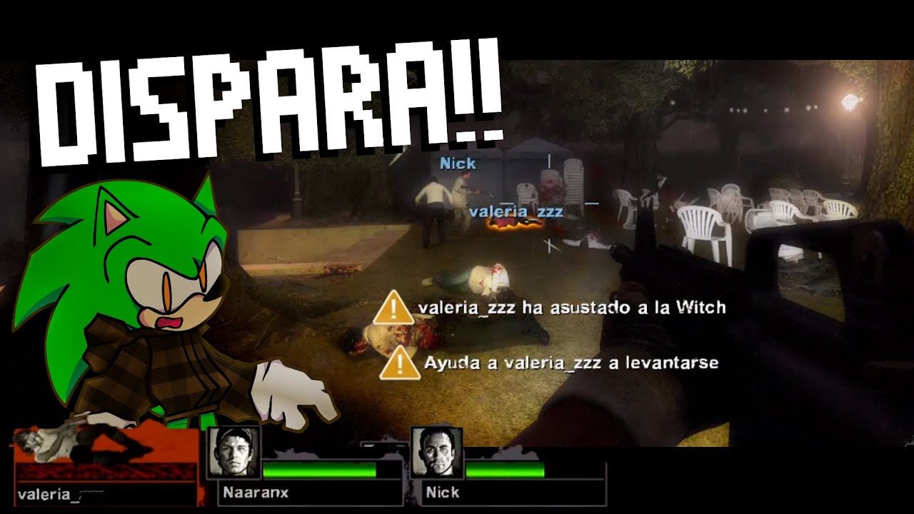 JUGAMOS LEFT 4 DEAD Y... ya XD [Ft. Valeria, Naaranx]