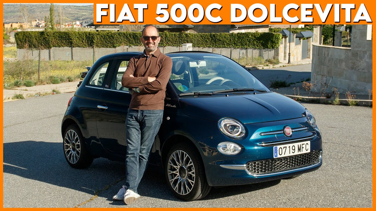 FIAT 500 C ⭐ Dolcevita ⭐ El urbanita más chic 🚗💨 Cabrio y económico