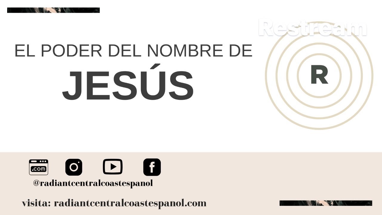 El poder del nombre de JESÚS