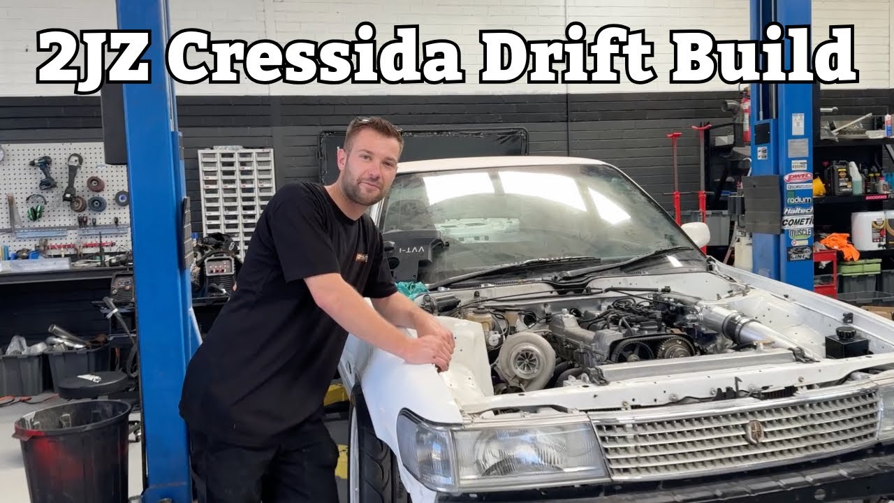 2JZ MX83 Cressida First Start! Sounds crazy!