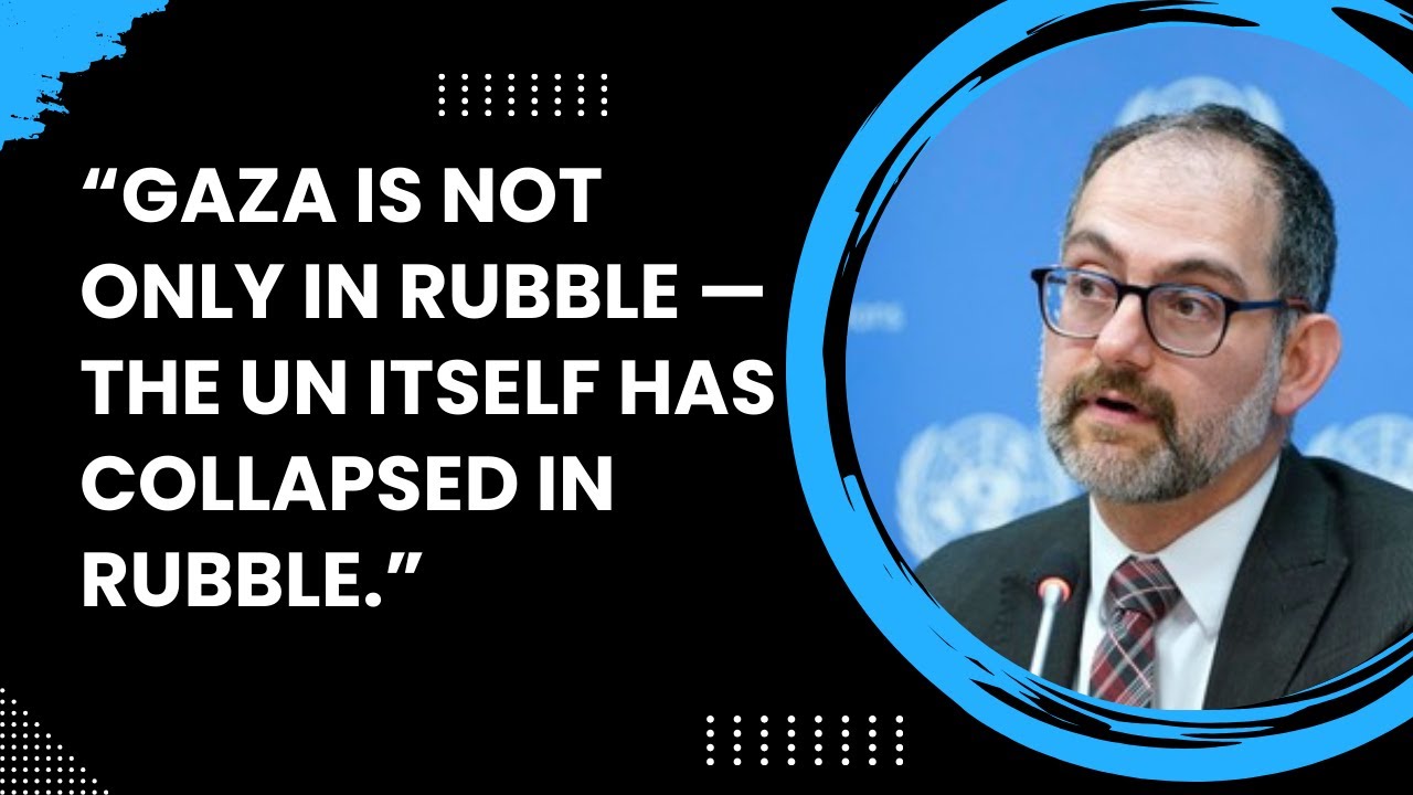 “The UN Died in Gaza”: Michael Fakhri’s Warning to the General Assembly