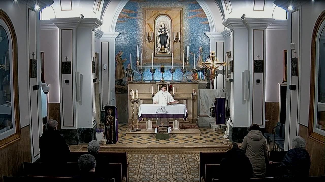 Santa messa dal santuario della Corva