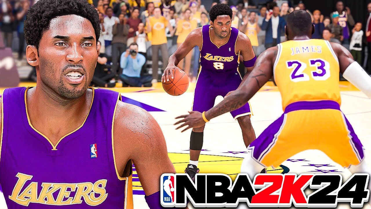 2001 Коби против Леброна «Лейкерс» в NBA 2K24. Играйте сейчас онлайн.