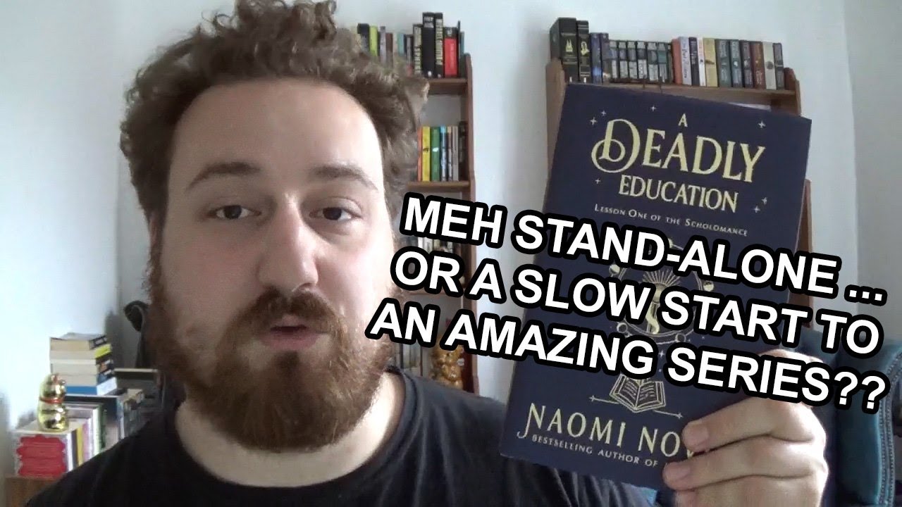 A DEADLY EDUCATION - NAOMI NOVIK | FANTASY DARK ACADEMIA BOOK REVIEW (SCHOLOMANCE #1)