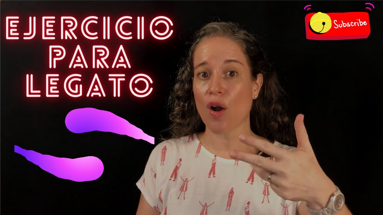 Vocalizo para trabajar el legato