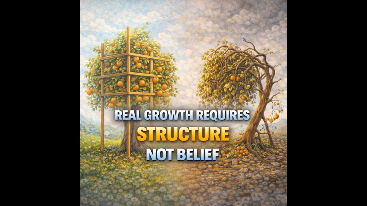 Real Growth Requires Structure Not Belief
