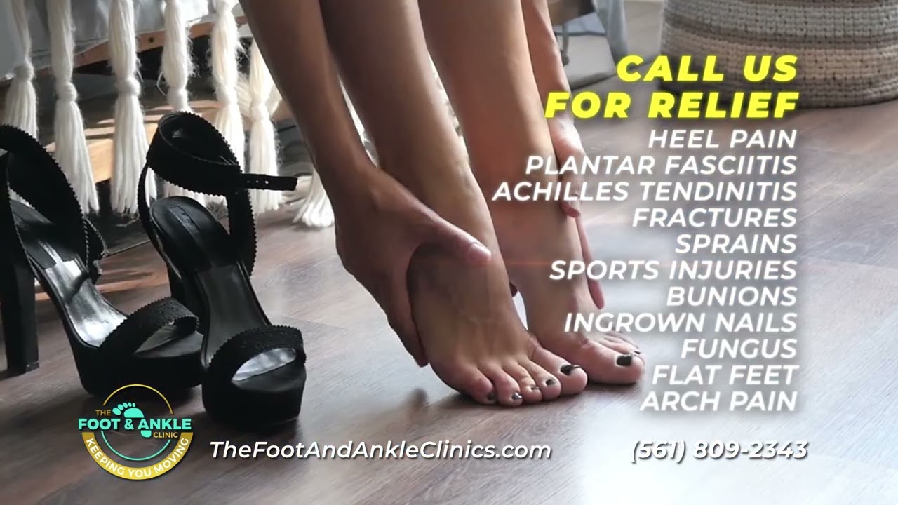 Dr Tyson Tabora at The Foot & Ankle Clinic in Wellington Florida