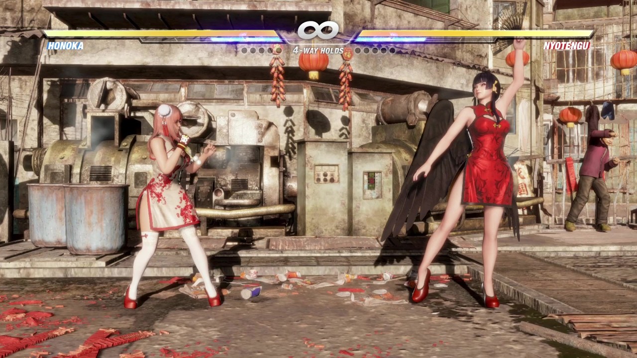 DEAD OR ALIVE 6 - Honoka VS Nyotengu