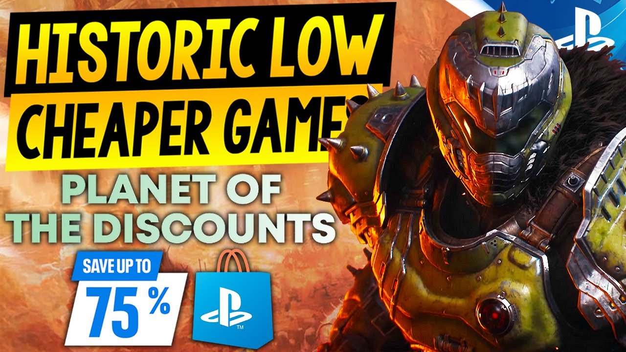 TONS of Great HISTORIC LOW PRICES PSN Planet of the Discounts Sale PS5/PS4 Game Deals EVEN CHEAPER!