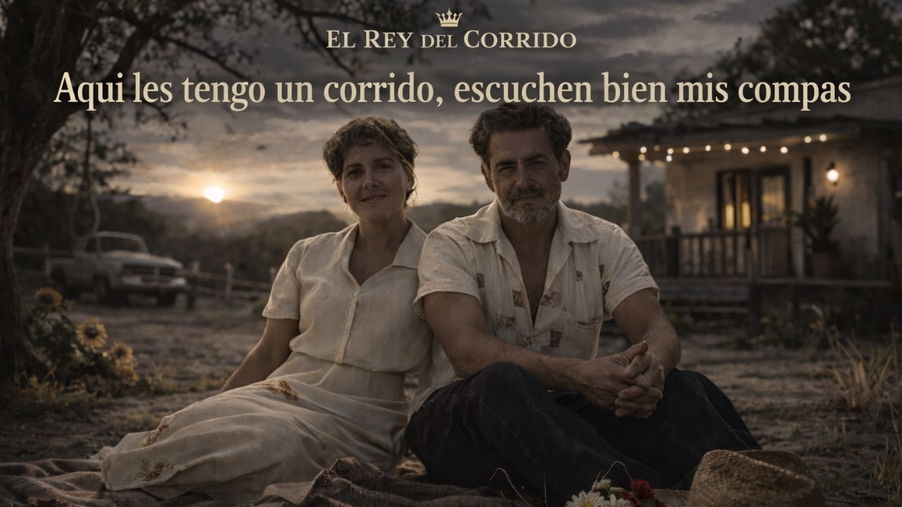 Aquí les tengo un corrido, escuchen bien mis compas - El Rey del Corrido