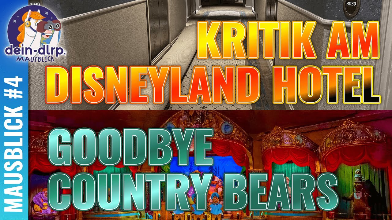 Kritik am Disneyland Hotel, Goodbye Country Bears & Streit zwischen Disney und Ron DeSantis