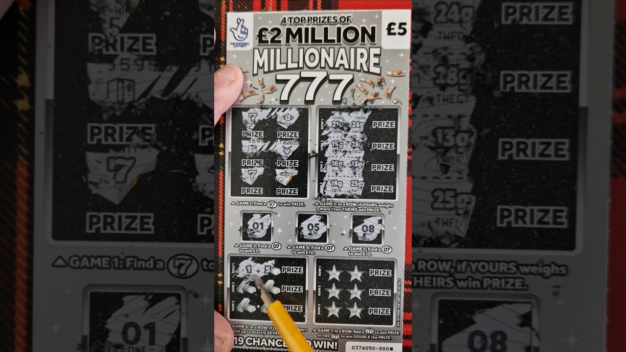 &pound;5 scratch card win  #scratchcards #lottery #scratchcard #scratchoffs #scratchies #win
