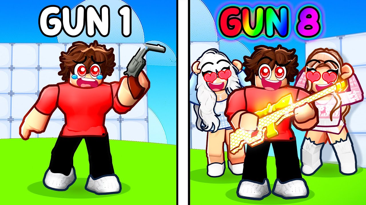 Techy DESTROYS In Rivals Gun Game To Rizz Girls...