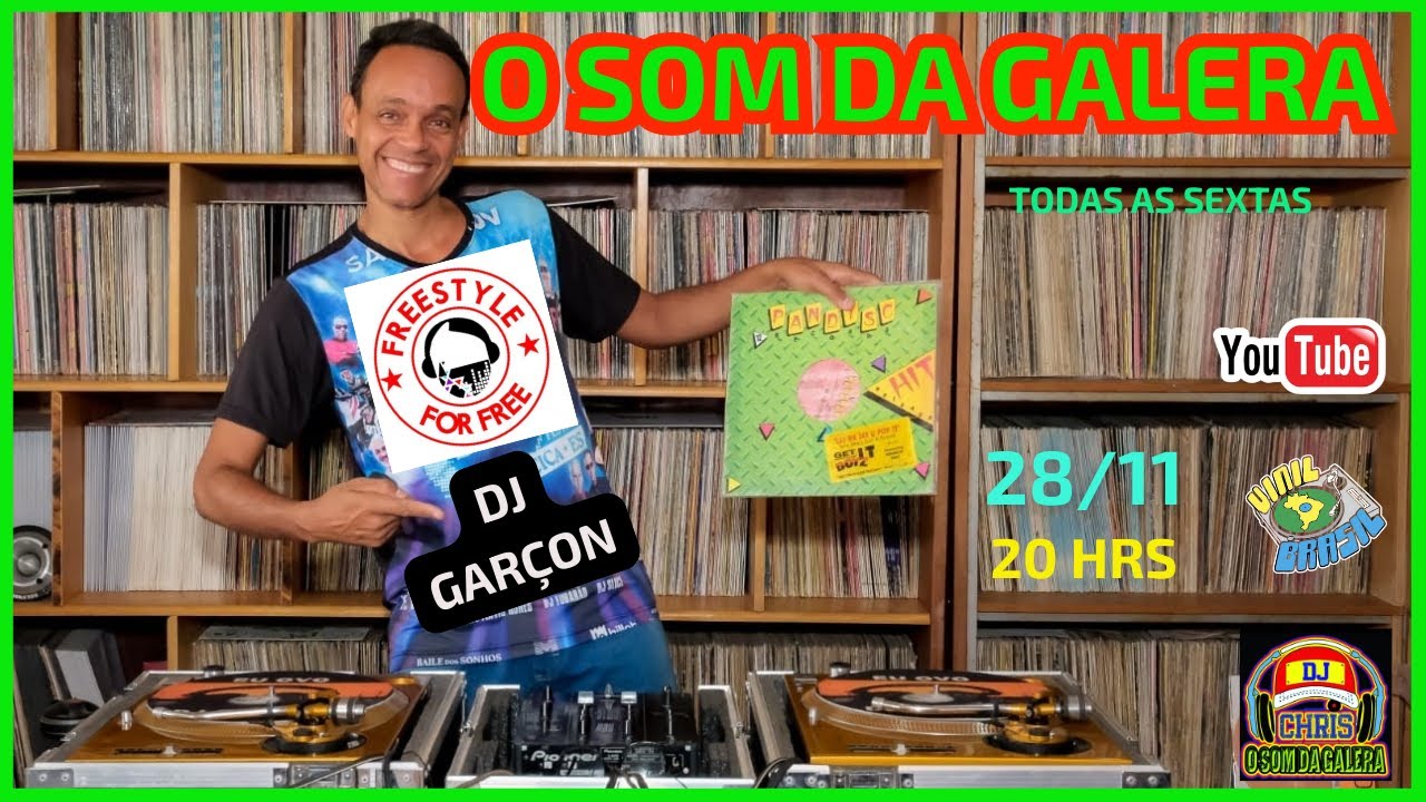 PROGRAMA O SOM DA GALERA  -  DJ CHRIS  - CONVIDADO DJ GARÇON  - BH -  28/11/25
